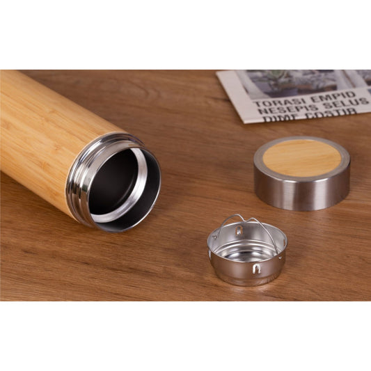 Personalized Bamboo Thermo Botttles