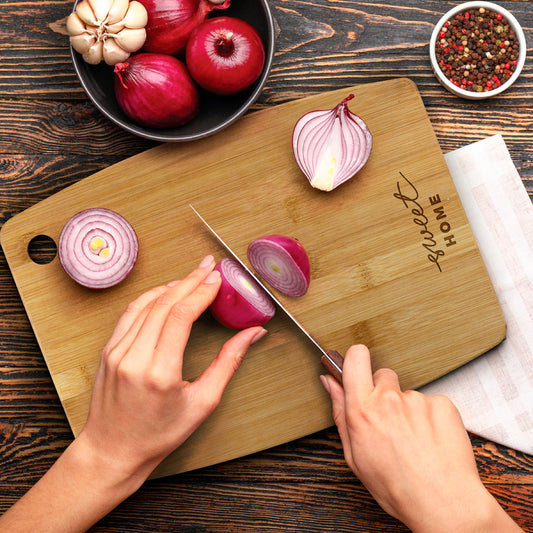 Personalized Bamboo Cutting Board