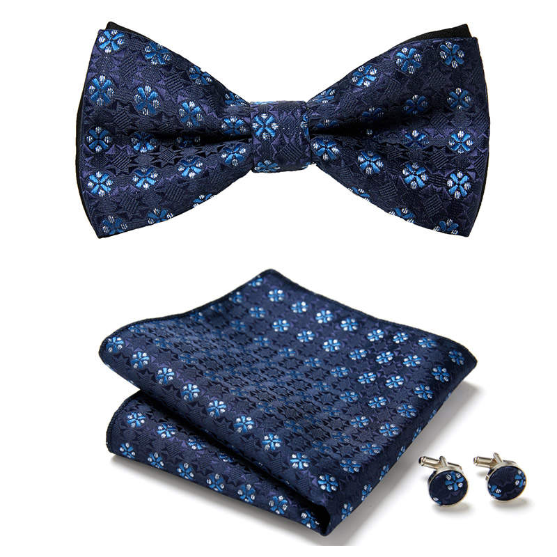 4 Pcs Tie Bowtie Gift Set