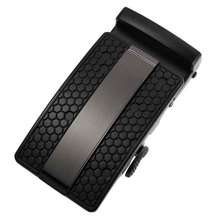 Men's Black Automatic Buckle