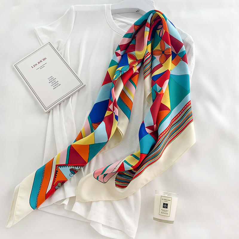 Urban Printed Square Scarf