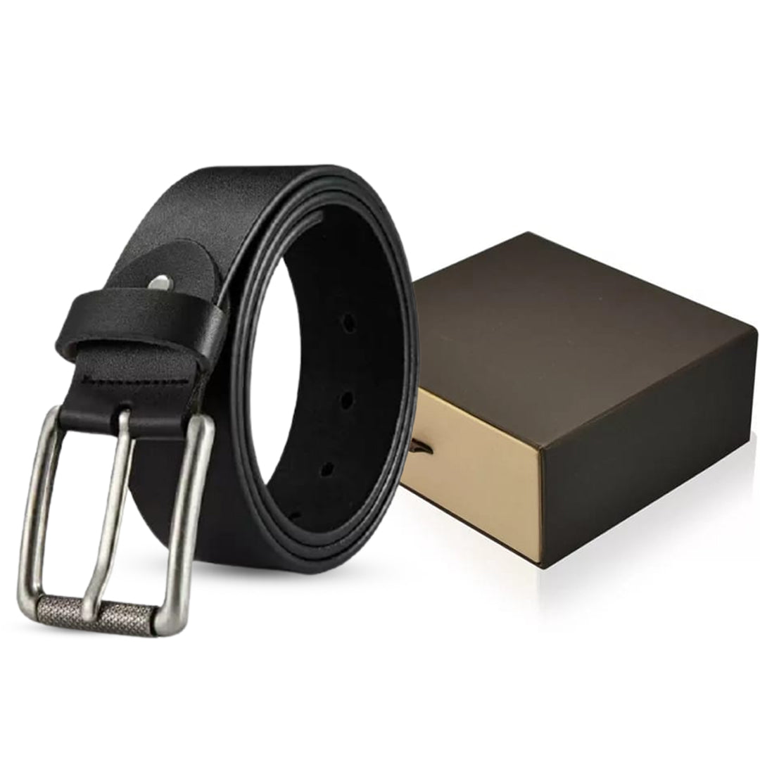 Men's Black Original Leather Belt