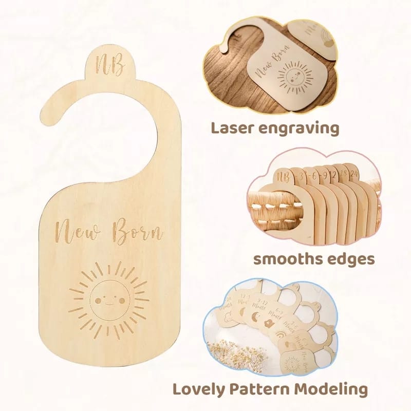 Baby Wooden Closet Dividers
