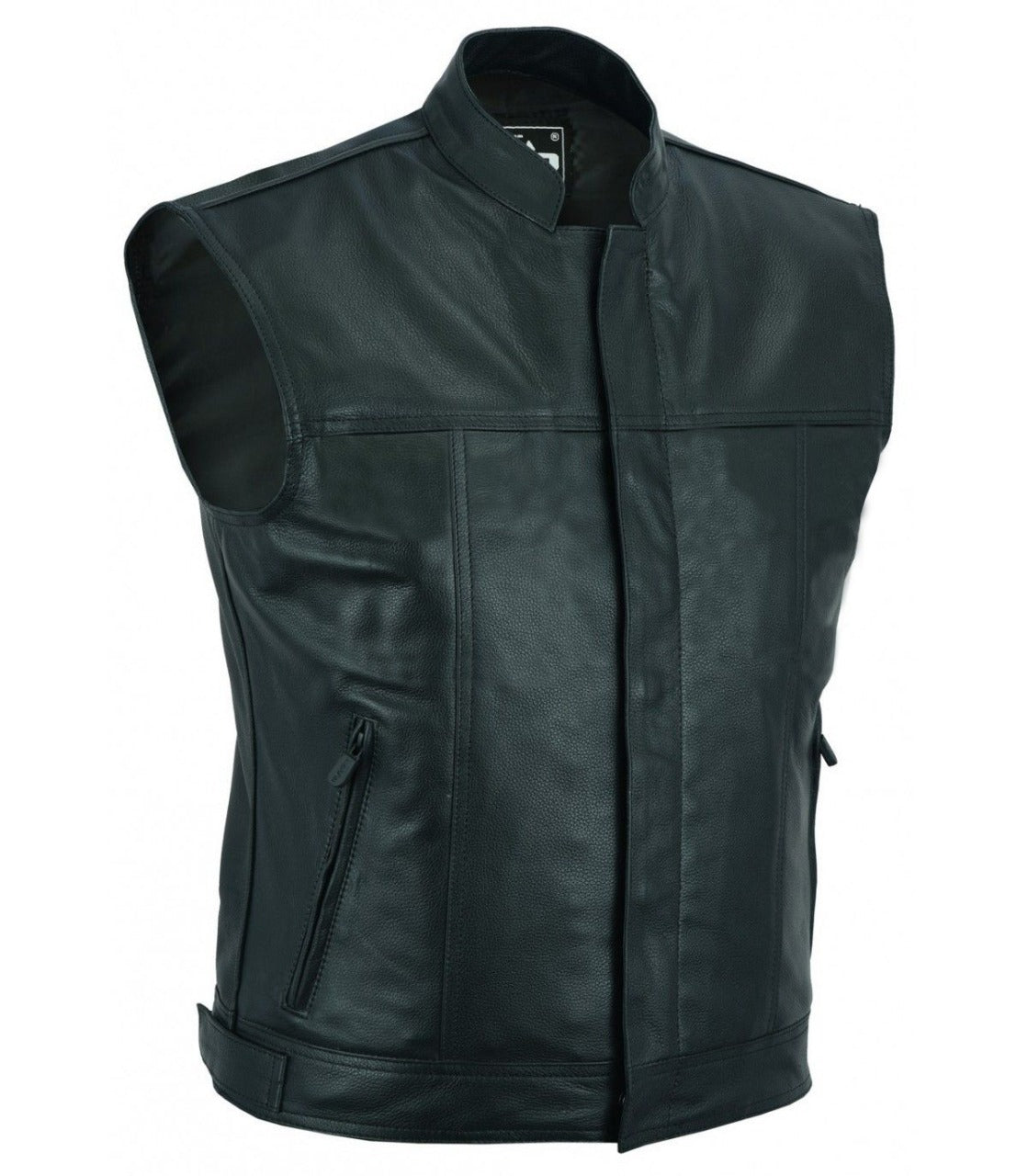 MOTORCYCLE ORIGINAL LEATHER FASHION VEST