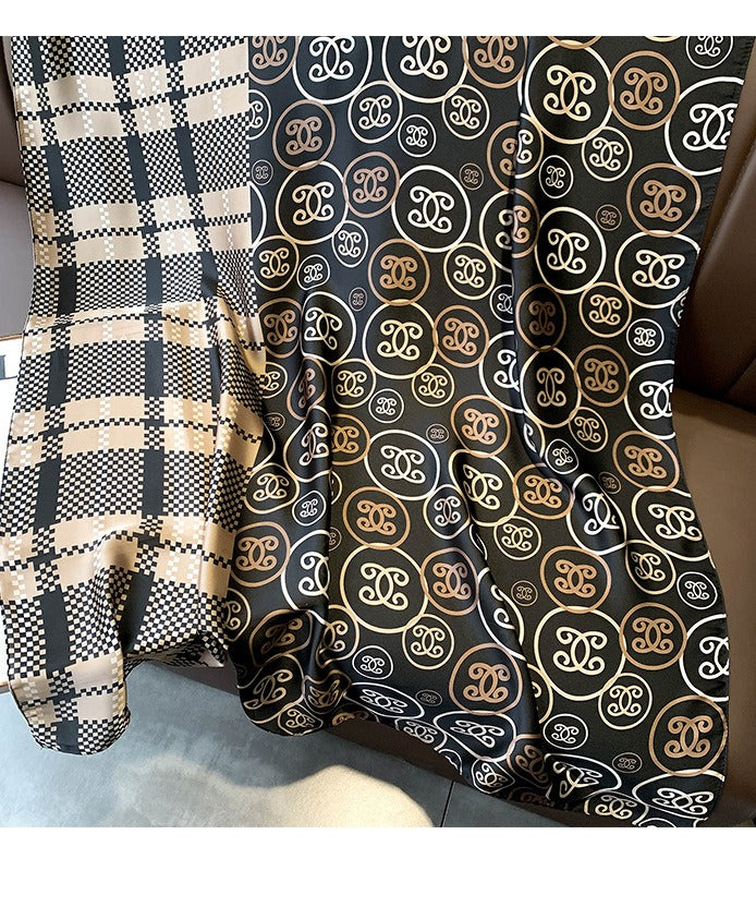 Designer Comfy Style Satin Silk Scarf
