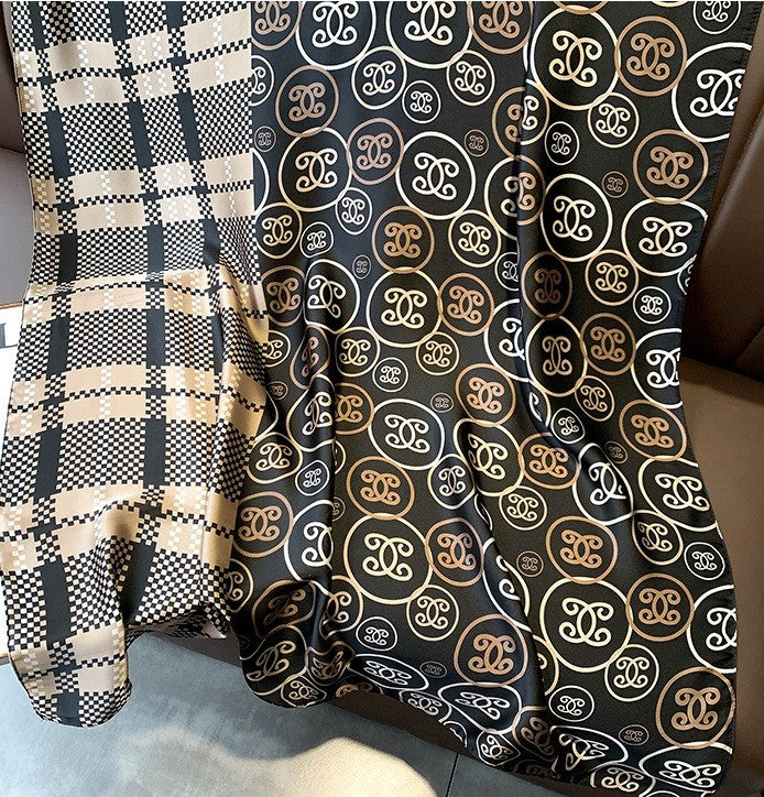 Designer Comfy Style Satin Silk Scarf