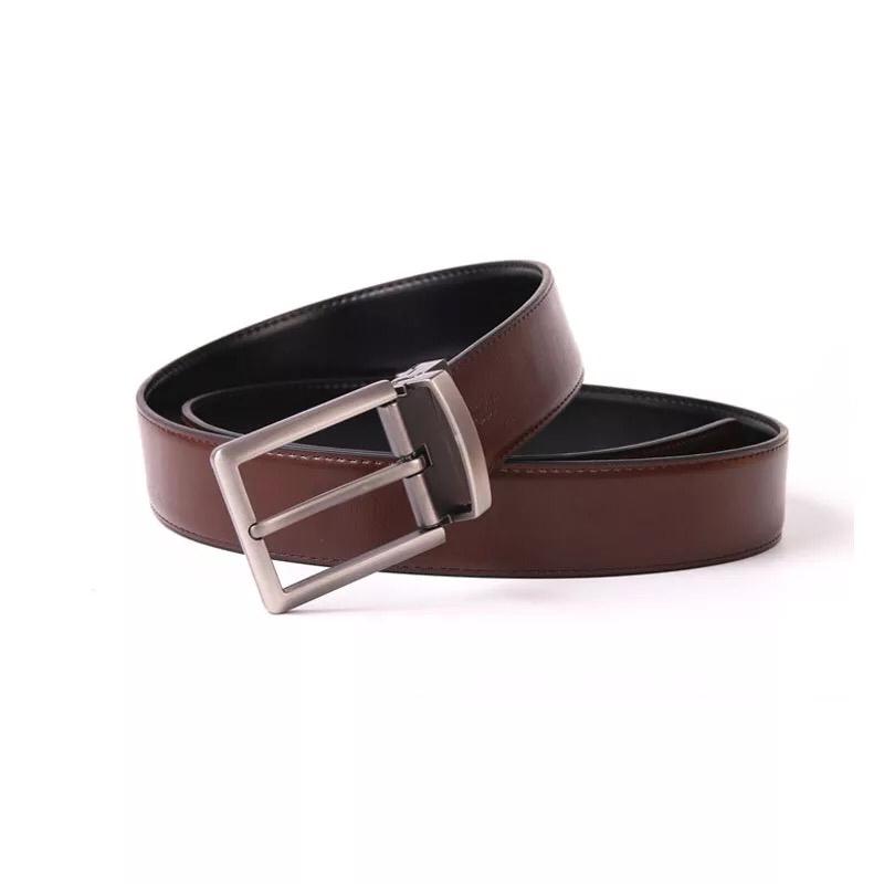 Men's Reversible Original Leather Pin Buckle Belt - Free Shipping