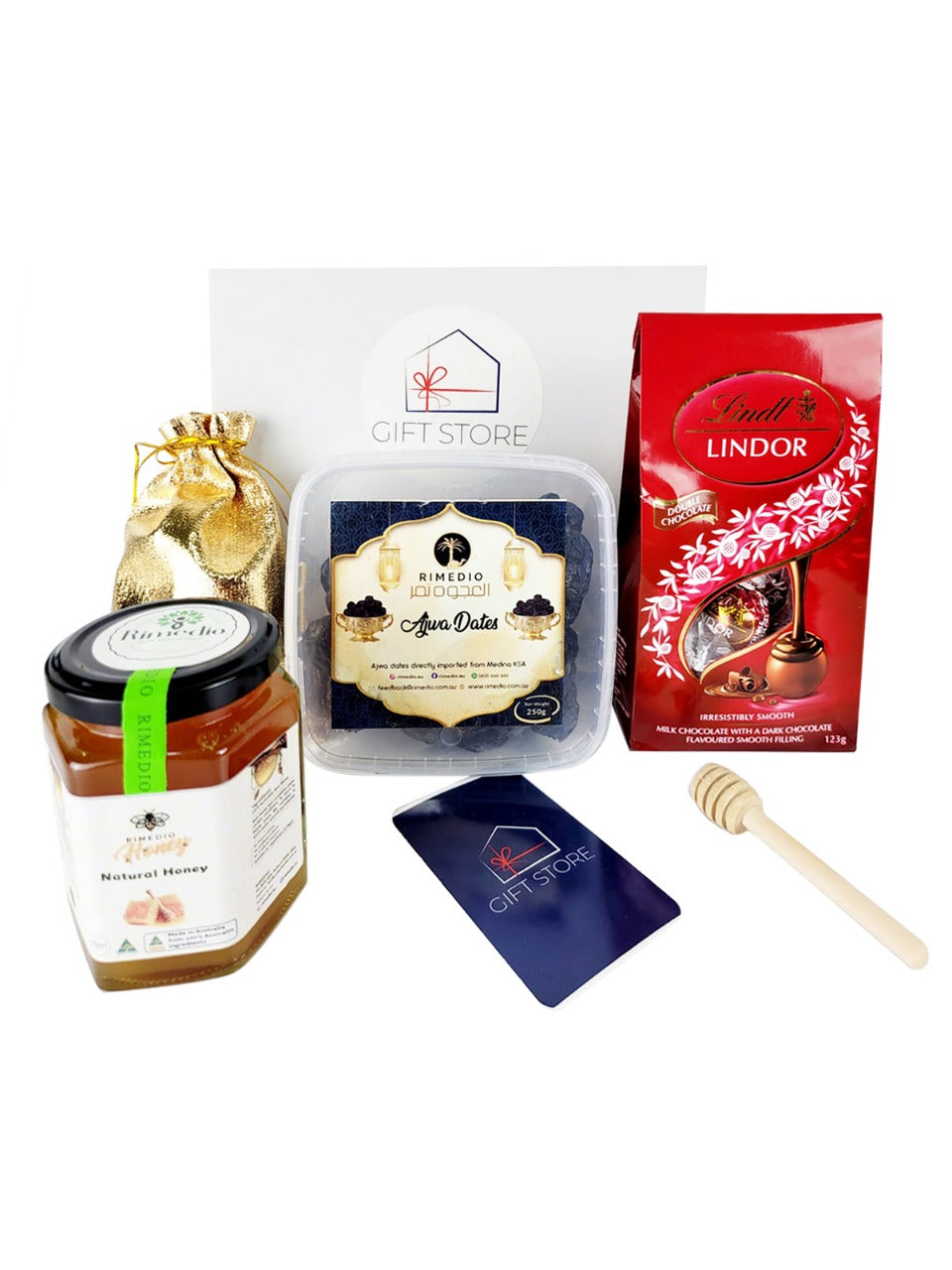 Ajwa Dates Natural Honey Family Gift Set