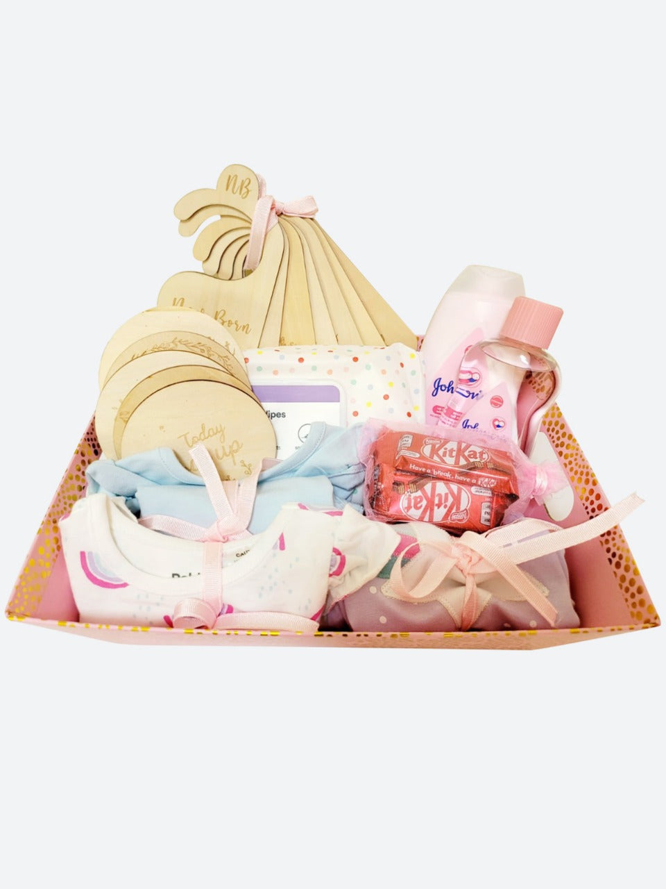 Welcome Girl Gift Basket