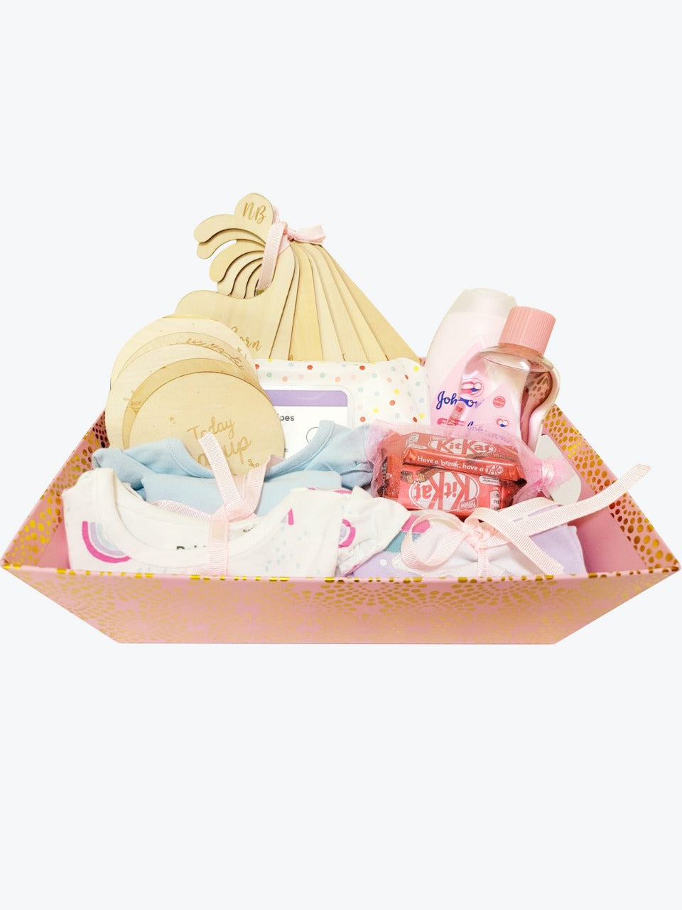 Welcome Girl Gift Basket