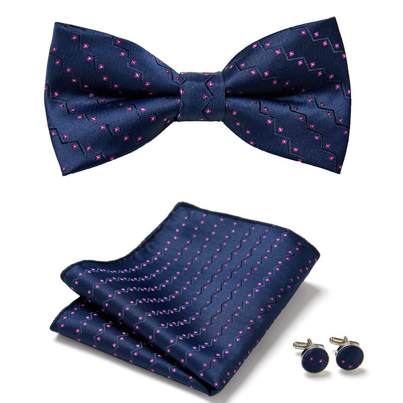 4 Pcs Tie Bowtie Gift Set