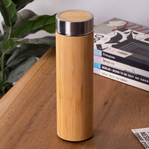Personalized Bamboo Thermo Botttles
