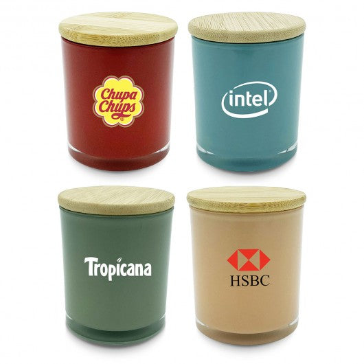 Personalized Large Colored Candles