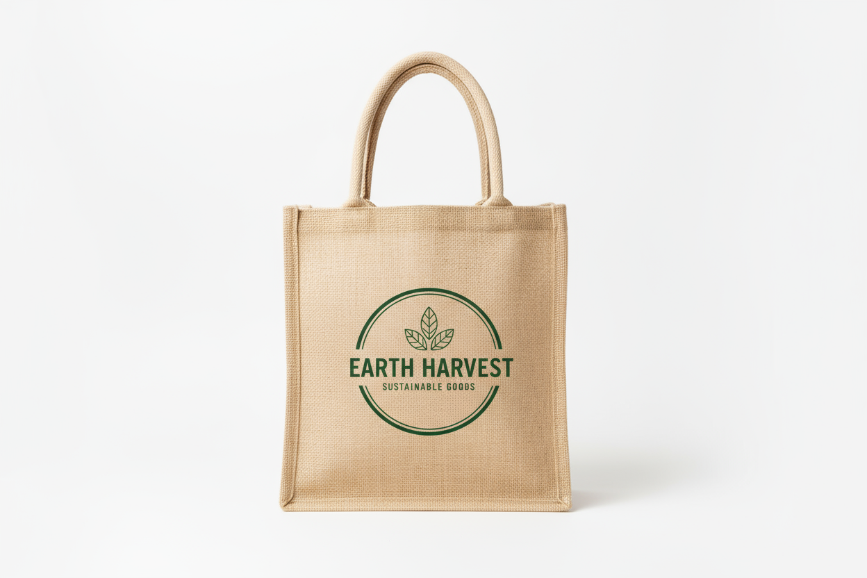 Jute bag brand printing
