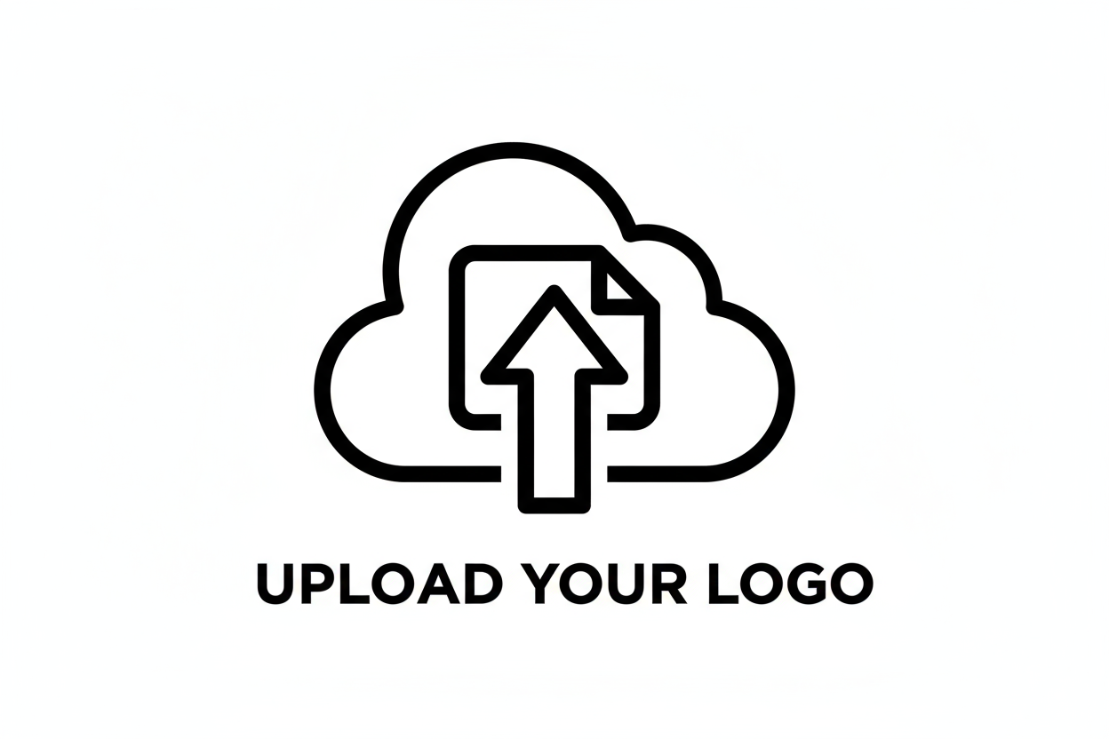 thick outline vector no color icon for upload your logo