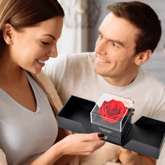 Real Preservative Rose Proposal Gift Box