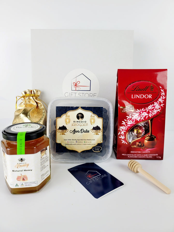 Ajwa Dates Natural Honey Family Gift Set