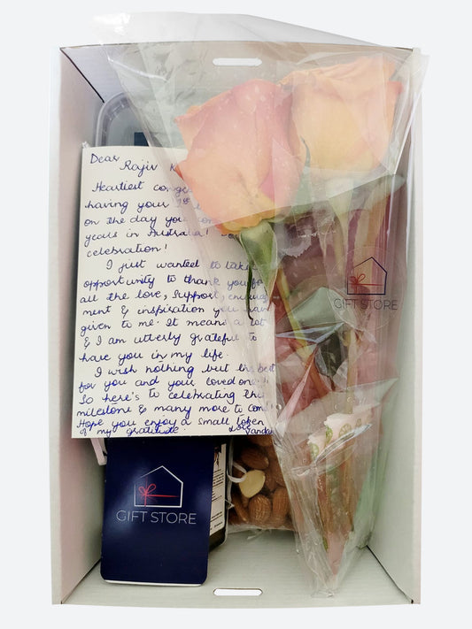 Real Rose Thank You Gift Set