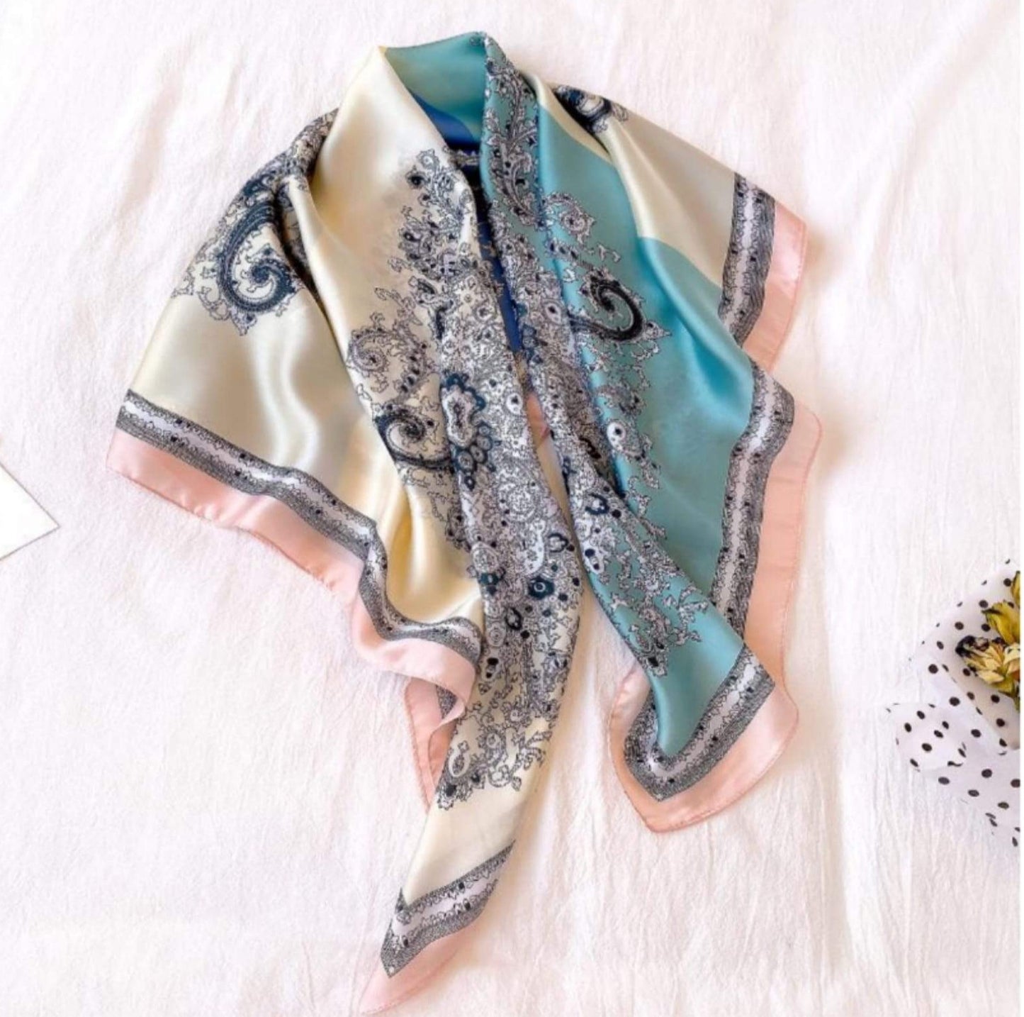 AHR Designer 4 in 1 Silk Scarf