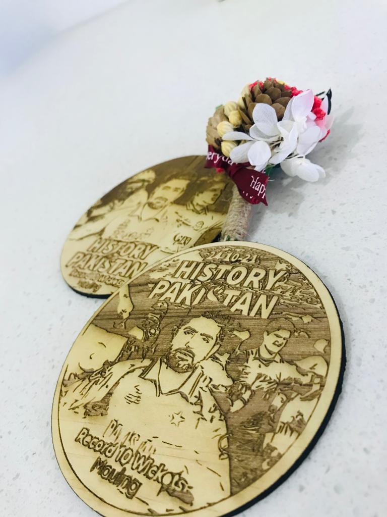 Cricket World Cup Pakistan Historic Victory Celebration Tea Coaster