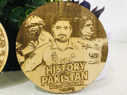 Cricket World Cup Pakistan Historic Victory Celebration Tea Coaster