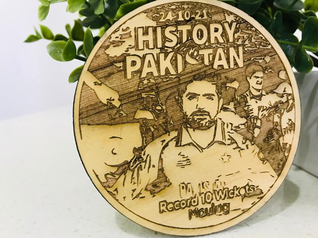 Cricket World Cup Pakistan Historic Victory Celebration Tea Coaster