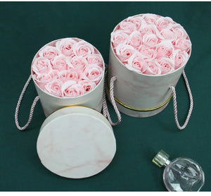 Scented Soap Rose Flower Hug Bucket