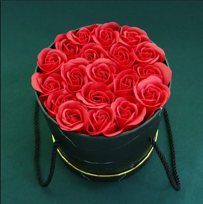 Scented Soap Rose Flower Hug Bucket