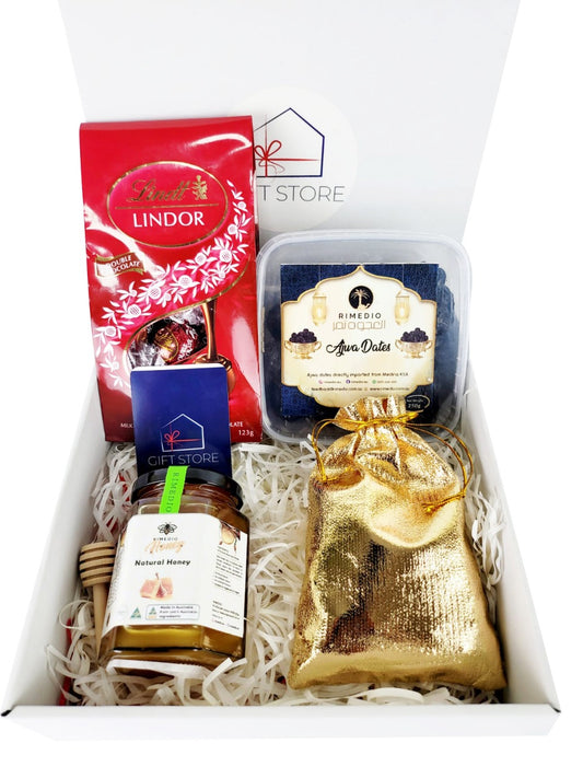 Ajwa Dates Natural Honey Family Gift Set
