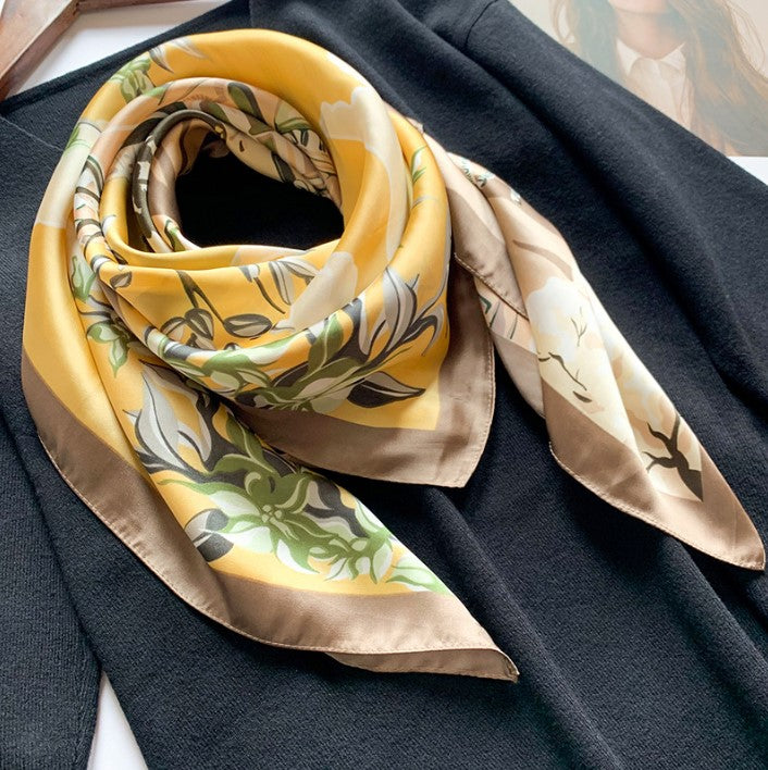 AHR Western Printed Silk Scarf