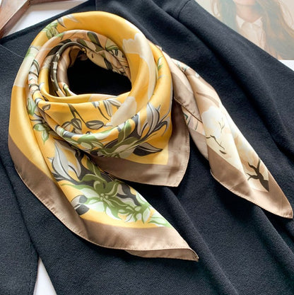 AHR Western Printed Silk Scarf
