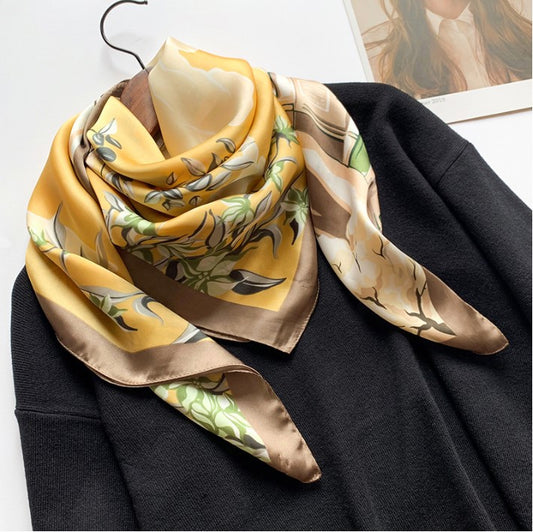 AHR Western Printed Silk Scarf