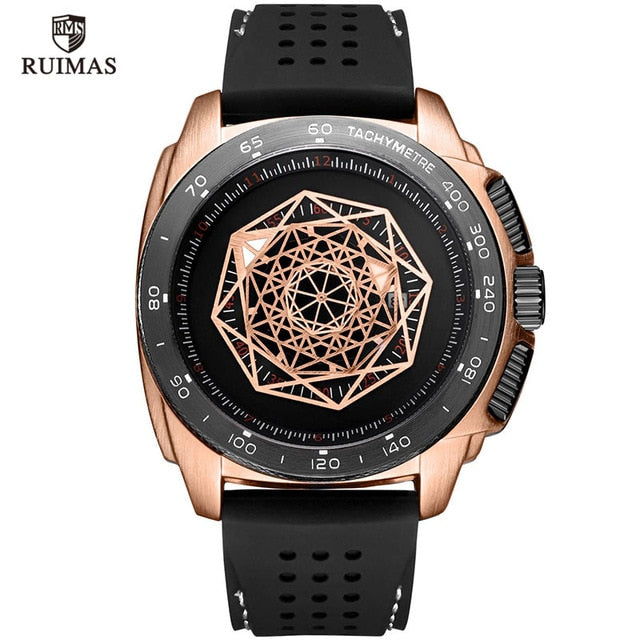 Men's Sports Quartz Waterproof Watch