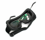 Motorcycle Retro Black Clear Lens Goggle